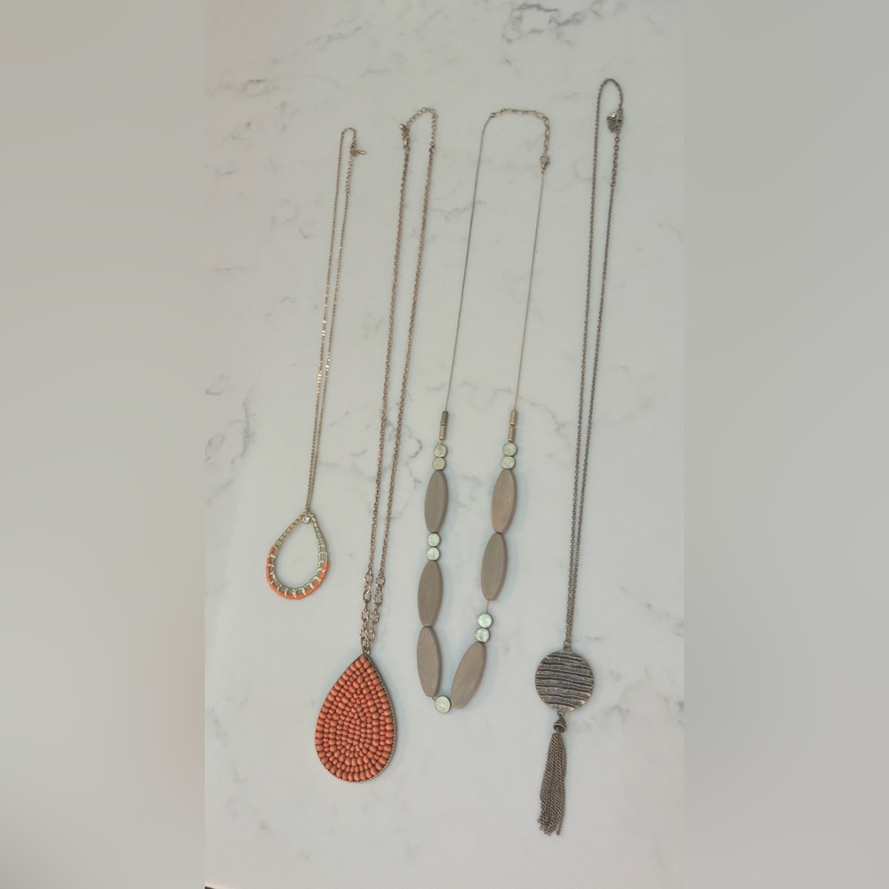 Boutique Boho Necklace Bundle – 4 Styles